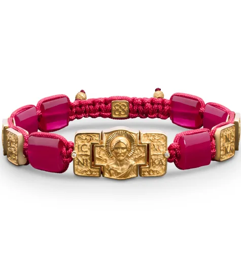 Holy Communion Bracelet with Sapphires