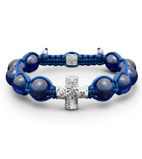 Holy Communion Bracelet with Sapphires