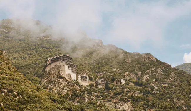 Anazo Museum in Karyes of Mount Athos.